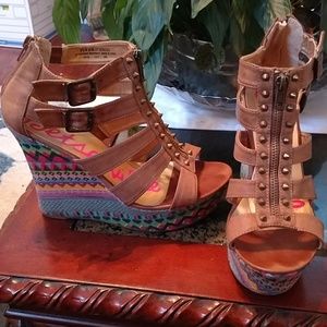 Betsey Johnson wedges